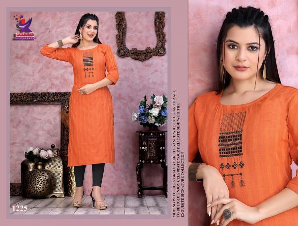 Kalash Royal Queen Rayon Designer Embroidery Kurti Collection